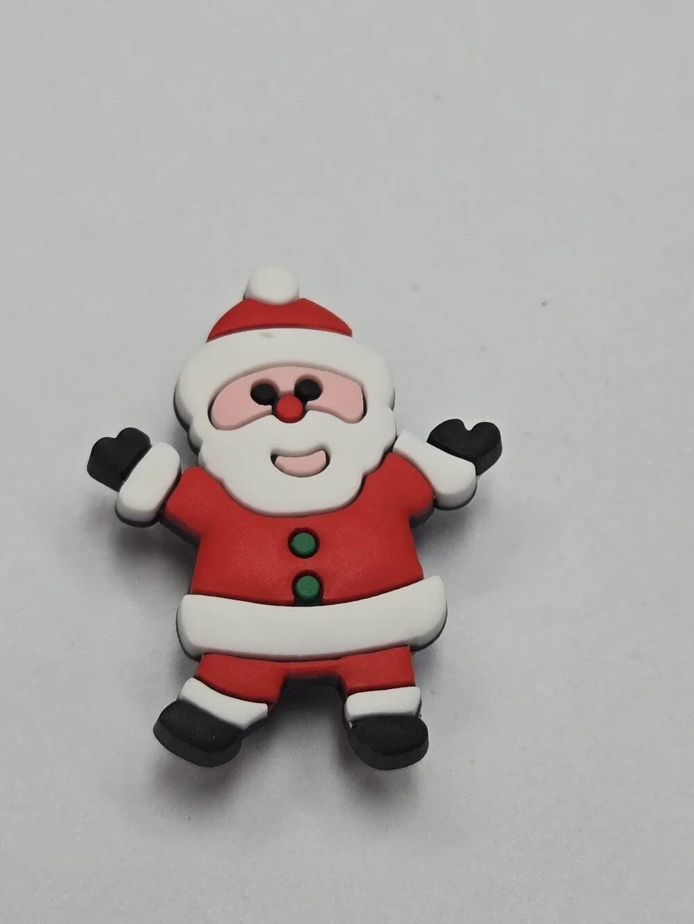 Santa Claus Croc Shoe Charm Classic Christmas Holiday Cute Xmas Jibbitz Style